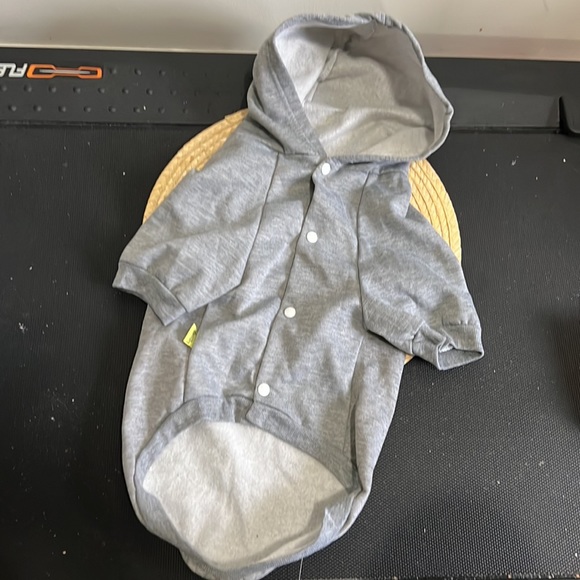 Droolingdog Short Sleeve Hoodie Security Print Top Size XXL - Picture 4 of 6